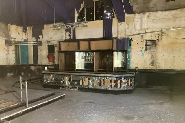 Old bar area. LDRS image