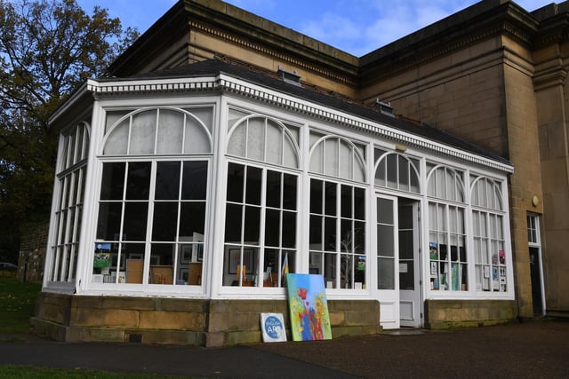 The exhibition is located within The Mansion Conservatory, located at the top end of Roundhay Park.