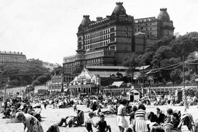 Scarborough's Grand Hotel pictured in October 1960.