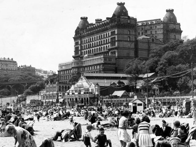 Scarborough's Grand Hotel pictured in October 1960.