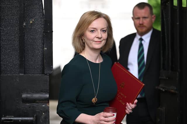 Liz Truss refused to say what kind of help she would offer people. (Pic: Getty)