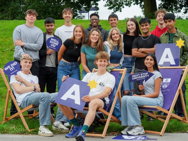 More than 60 students (36%) at The Grammar School at Leeds achieved top grades of three As or more, and six achieved at least three A*s.