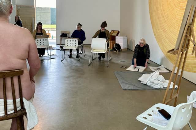 Life Art workshop at Yorkshire Sculpture Park