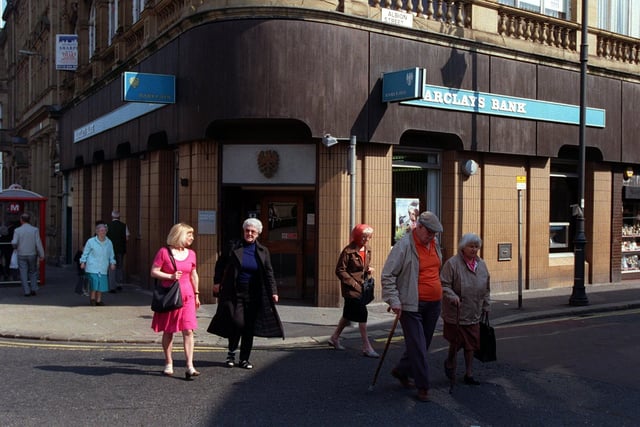 Barclays Bank in Morley pictured in May 1999.