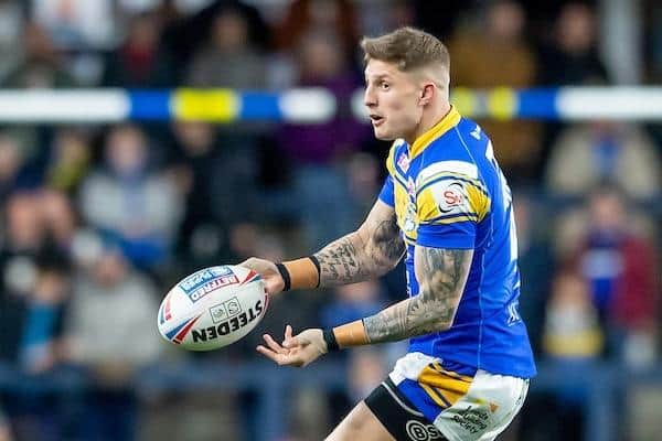 Liam Sutcliffe will move from Rhinos to Hull on a three-year deal beginning next season Picture by Allan McKenzie/SWpix.com