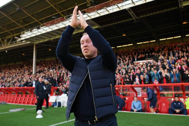 RESPECT: For Leeds United from Nottingham Forest boss Steve Cooper. Photo by Michael Regan/Getty Images.