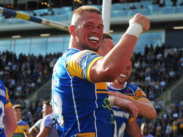 The prop, who is in England's Ashes training squad, sustained a fractured wrist during Rhinos' win at Hull KR last month. He is around two weeks away from a return.