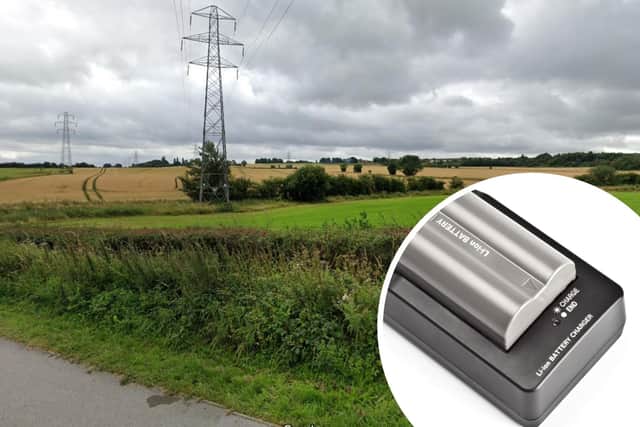 Westfield Road, in Rothwell, Leeds, near where plans have been lodged to buuild a new lithium battery storage farm.