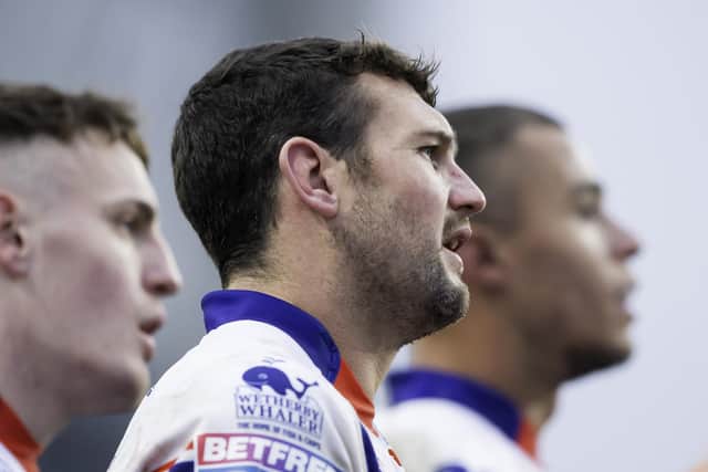 Jay Pitts remains a key player for Wakefield as he approaches the end of his contract. (Photo: Allan McKenzie/SWpix.com)