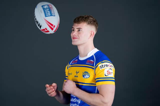 Leeds Rhinos' Max Simpson. Picture by Allan McKenzie/SWpix.com.