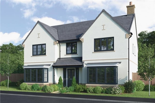 This five bedroom home on the Spring Wood Park development in Bramhope has been on the market since 9 July, 2021. It includes features such as a double garage, bi-fold doors to the kitchen, a feature bay window and a seperate laundry room.