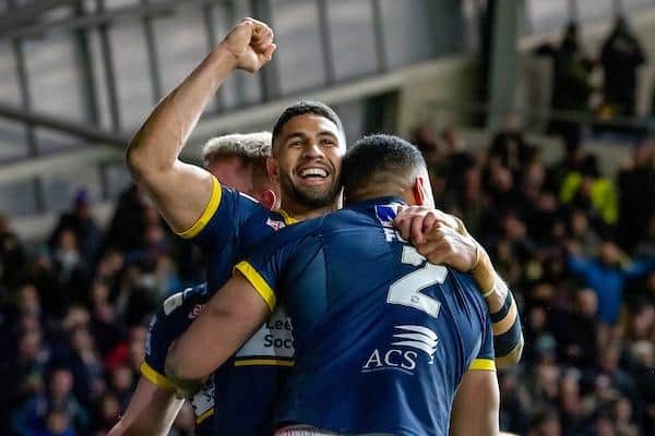 Nene Macdonald will return for Rhinos at Warrington after recovering from concussion. Picture by Allan McKenzie/SWpix.com.
