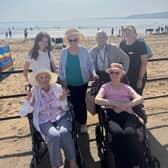 Residents and colleagues from HC-One’s Colton Lodges Care Home at Scarborough