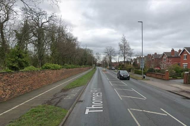 A 24-year-old man was pronounced dead after a collision was reported in Thornes Road, Wakefield, on August 28. Photo: Google.