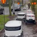Robots on the streets of Leeds (image: Will Smart)