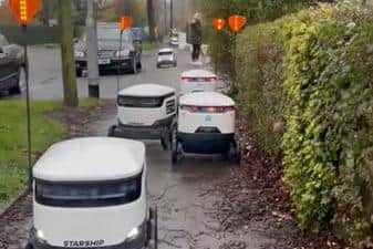 New robot delivery services could be seen in Leeds after a trial of the project helped reduce car journeys.