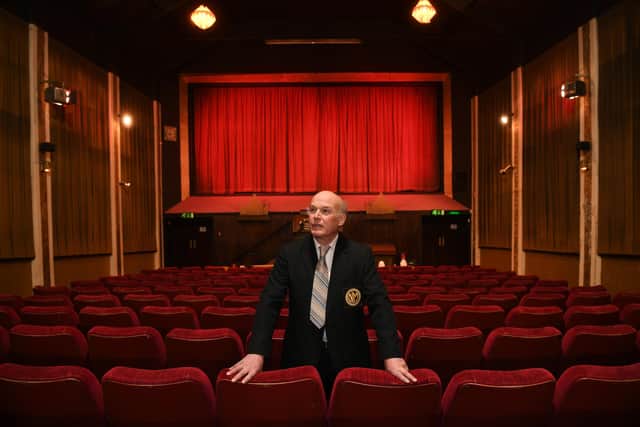 Charles Morris at The Rex Cinema in Elland. Picture: Jonathan Gawthorpe