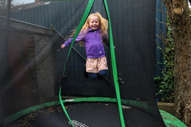 Throughout the ordeal, Emelia and her family were able to rely on support from the Children’s Heart Surgery Fund. Image: Steve Riding