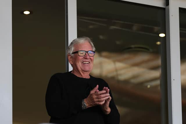 TAKEOEVER COMPLETE: American businessman Bill Foley looks on prior to October's Premier League match between AFC Bournemouth and Leicester City. 
Photo by Ryan Pierse/Getty Images.