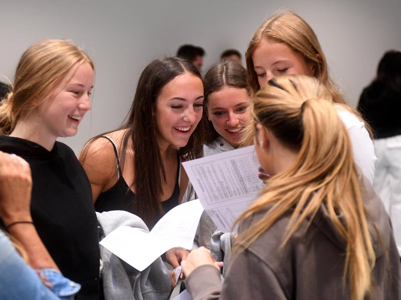 Dr. Paul Bell, the school’s Headteacher added: “Our results are significantly higher than 2019 and over a third of all grades were a grade 7 (the old A) or better.”