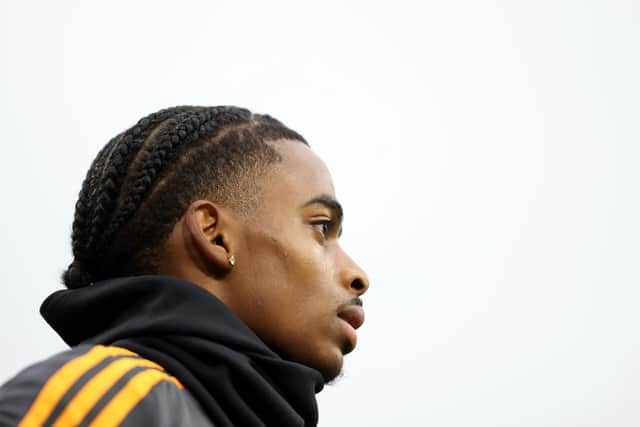 MAN OF THE MOMENT: Leeds United's 21-year-old Dutch winger Crysencio Summerville. Photo by Marc Atkins/Getty Images.