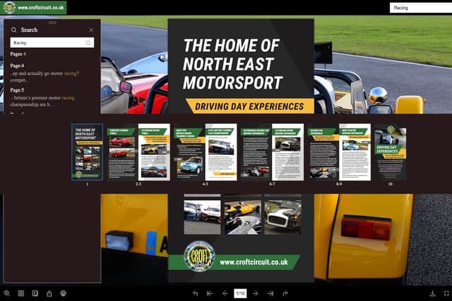 For more information check out and share the amazing new Croft Circuit e-Mag flyer online