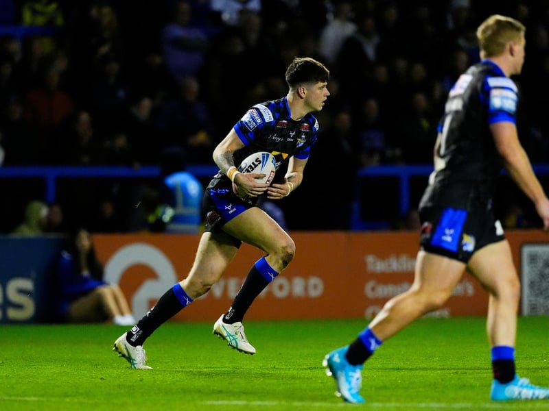 Scored a brace of tries when Rhinos won at Salford in February.