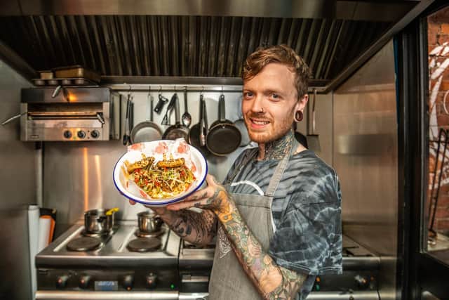 Alex Rodgers, 30, is the man behind Birria Bandits, serving Mexican street food at residencies and pop-ups across Leeds and Yorkshire (Photo: James Hardisty)