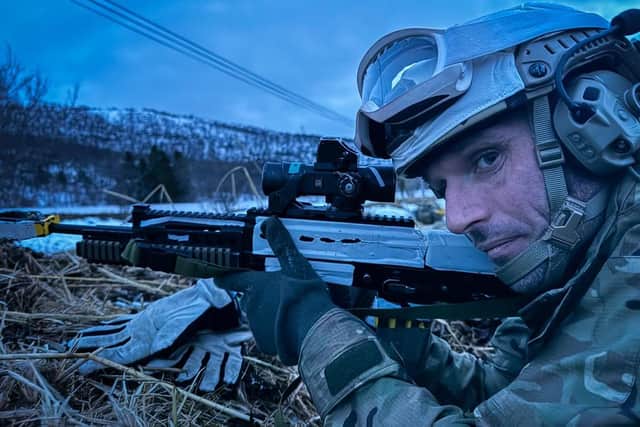 Guy Martin: Arctic Warrior saw the presenter and mechanic with the Royal Marines in Norway (Picture: Channel 4)