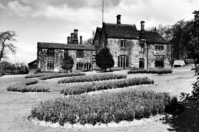 Kirkstall Abbey House Museum pictured in April 1957.