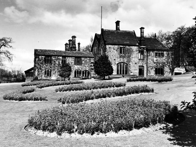 Kirkstall Abbey House Museum pictured in April 1957.