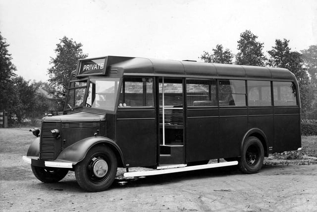 This single decker omnibus is one of 240 bodies ordered from Charles H. Roe Ltd. by the Ministry of Supply in 1942. They were completed between July 1942 and July 1943 and were fitted on to Bedford OWB petrol engined chassis. They were delivered in a brown coloured livery and seating capacity was for 32 persons. Charles H. Roe Ltd was located at Cross Gates Carriage Works in Manston Lane.