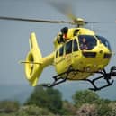 The Yorkshire Air Ambulance was called out to the A1M near Leeds after a crash involving a lorry and motorbike (Photo: National World)