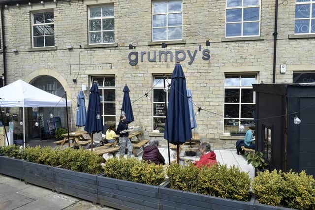 Unsurprisingly for an establishment named Grumpy’s Bar Wood Fired Pizza, the wood fired pizzas were the stars of the show. Image: Steve Riding