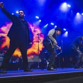 The Jacksons wowed the crowd at The Piece Hall in Halifax.