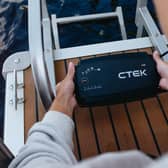 CTEK M15 in use