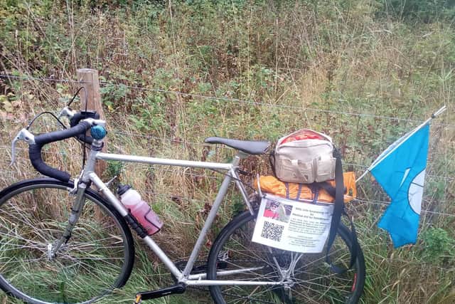 One of my bikes - old frame, new wheels