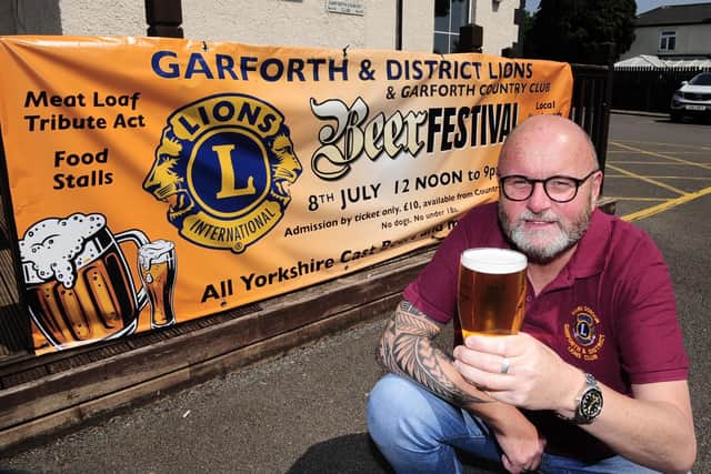 Mark Dobson hopes the festival will become one of the town's flagship summer events.