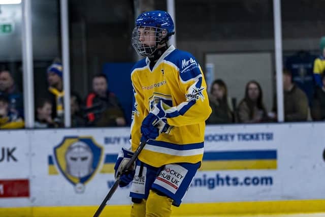 YOU'RE IN: Tate Shudra has earned a call-up to the Great Britain Under-20 squad for the World Championships Division 2A tournament in Lithuania in December. Picture courtesy of Oliver Portamento