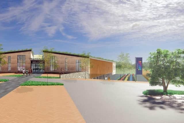 How a redeveloped Fearnville Leisure Centre may look.