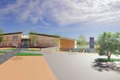 How a redeveloped Fearnville Leisure Centre may look.