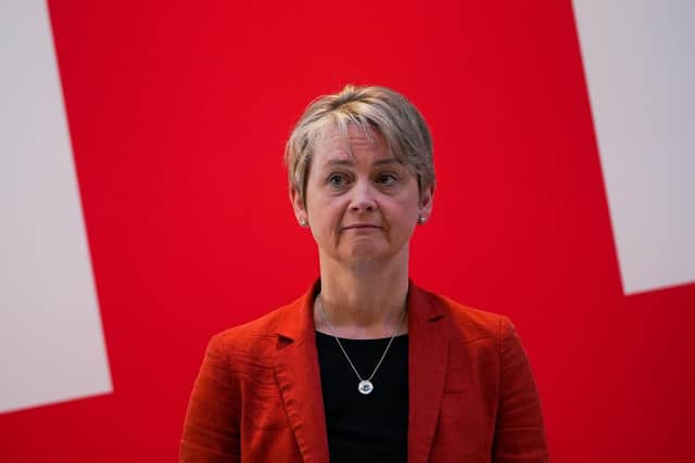 Yvette Cooper also condemned the Home Secretary for her words.