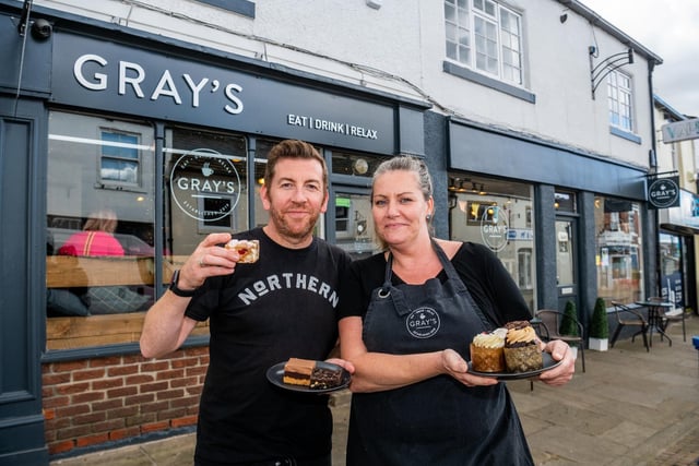 Gray’s in Rothwell scored 4.8 stars from 104 reviews