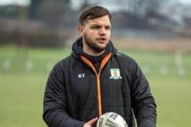 Hunslet coach Kyle TYrout. Picture by Hunslet RLFC.