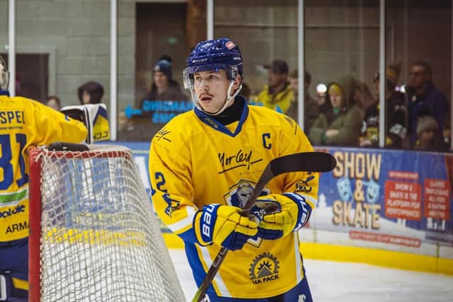 SIDELINED: Leeds Knights' captain, and this season's top points scorer, Kieran Brown. Picture: Jacob Lowe/Leeds Knights.