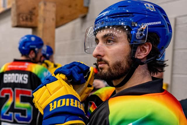 SETTLING IN: James Witkowski has made a good impression during his first handful of games for Leeds Knights Picture courtesy of Oliver Portamento