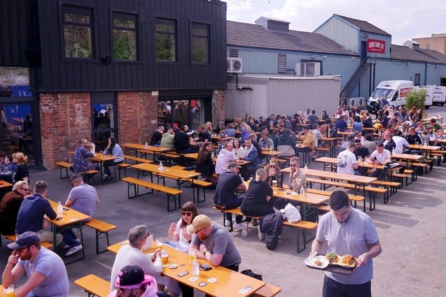 Springwell is a 21,000 square foot brewery site that also features a taproom, food stalls and, of course, loads of beer. It has a big outdoor seating area and DJs often perform vinyl sets on weekends. The site is run by Leeds-based North Brewing Co. and is located near Sheepscar.