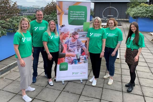 Colleagues from Yorkshire Building Society are raising money for FareShare