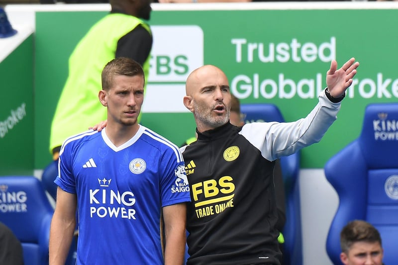 “It’s probably between 10 and 12 weeks. It’s his back," Leicester boss Maresca said midway through last month.