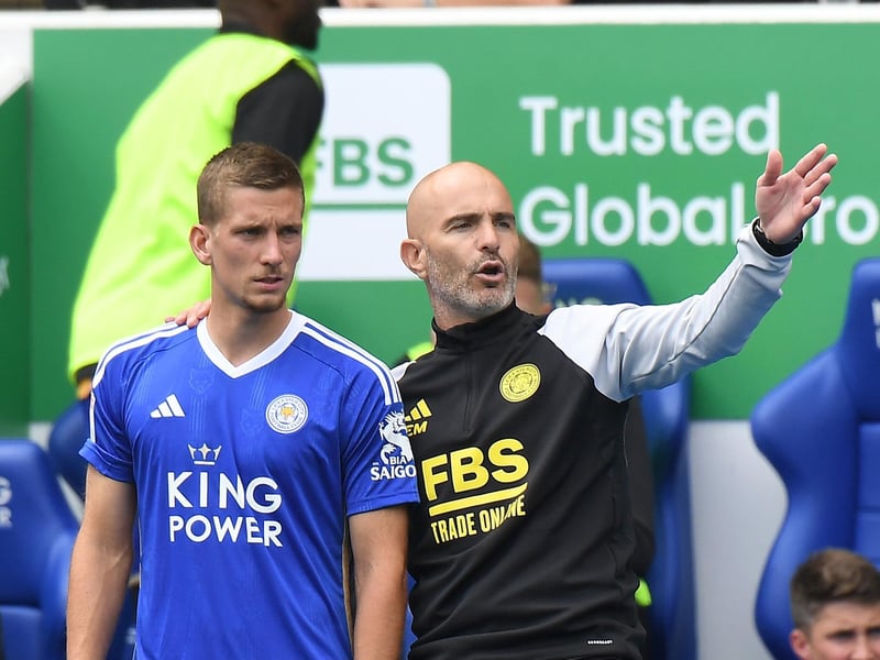 “It’s probably between 10 and 12 weeks. It’s his back," Leicester boss Maresca said midway through last month.